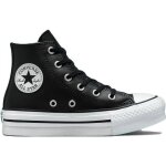 Chaussures pour fille - converse - chuck taylor all star eva lift hi - noir - lacets - textile Chaussures pour fille - converse - chuck taylor all star eva lift hi - noir - lacets - textile