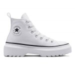 Converse chuck taylor all star lugged lift platform canvas chaussures pour fille a03012c blanc