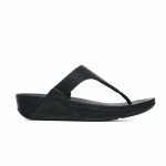 Chaussures fitflop lulu shimmerlux noir - femme / adulte - synth�tique