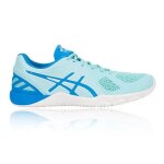 Chaussures de fitness femme asics conviction x - bleu - indoor