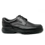 Chaussures fluchos blücher en cuir noir pour homme avec lacets - taille 41 Chaussures fluchos blücher en cuir noir pour homme avec lacets - taille 41