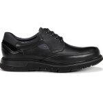 Chaussures - fluchos - celtic f0248 - cuir noir - semelle eva - confort optimal