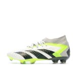 Chaussures de foot blanc / vert homme predator accuracy. 2 fg