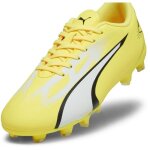 Chaussures de foot - puma - ultra play - crampons moulés - junior - jaune Chaussures de foot - puma - ultra play - crampons moulés - junior - jaune
