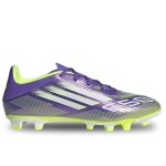 Chaussures de football - adidas - f50 club fg / mg - violet - lacets - synthtique