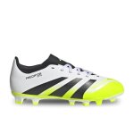 Chaussures de football - adidas - predator club fg / mg j - blanc - enfant - lacets