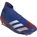 Chaussures de football adidas predator mutator 20. 1 fg - bleu - pelouse (fg)