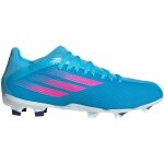 Chaussures de football adidas x speedflow3 fg pour enfant - bleu - crampons mouls - terrain sec