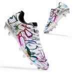 Chaussures de football - marque - entra�nement ext�rieur - antid�rapantes - respirantes - blanc