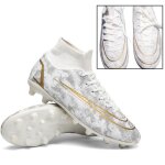 Chaussures de football homme high top spike crampons profession athl�tisme entrainement chaussures de ...