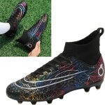Chaussures de football - zgeer - professionnelles - noir - moul�s - respirantes