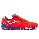Chaussures de football joma dribling pour homme - orange - talon plat - lacets