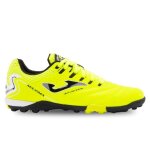 Chaussures de football joma maxima 24 turf pour homme jaune - crampons moul�s - terrain synth�tique