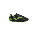 Chaussures de football joma toledo jr 2301 pour enfants - noir - crampons moul�s - terrain synth�tique ...