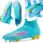 Chaussures de football - marsee - high top - antidrapantes - respirantes - crampons en caoutchouc