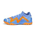 Chaussures de football de football puma future match tt - supercharge - blue glimmer / white / ultra ...