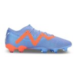Chaussures de football de football puma future ultimate fg / ag - supercharge - blue glimmer / white ...