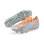 Chaussures de football de football puma ultra 2. 4 fg / ag - instinct pack - gris acier / orange - 39 ...