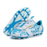 Chaussures de football - remycoo - ks? gar�ons fg - bleu ciel - bouton rotatif - moul�s