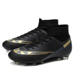 Chaussures de football - vitata - enfants - cuir pu - semelle caoutchouc - terrain synthétique Chaussures de football - vitata - enfants - cuir pu - semelle caoutchouc - terrain synthétique