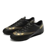 Chaussures de football - vitata - enfants - cuir pu - semelle caoutchouc - terrain synthétique Chaussures de football - vitata - enfants - cuir pu - semelle caoutchouc - terrain synthétique