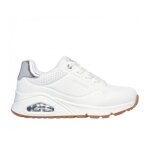 Chaussures pour gar�ons - skechers - uno gen1 310545l wsl - blanc - lacets - plat