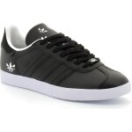 Chaussure gazelle - adidas - noir - homme - cuir - lacets