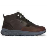 Chaussures geox spherica 4x4 abx pour homme marron u36fda - c6006 - cuir