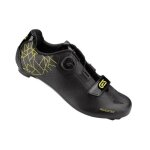 Chaussures ges roadster2 - noir / jaune - boa - velcro compatible look - shimano - homme - taille 46