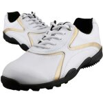 Chaussures de golf homme - simili cuir - blanc - sport golf
