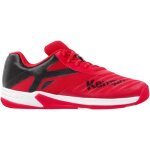 Chaussures de handball indoor enfant kempa wing 2. 0 - noir / rouge - 34