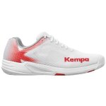 Chaussures de handball indoor femme kempa wing 2. 0 - blanc / rouge - 445 Chaussures de handball indoor femme kempa wing 2. 0 - blanc / rouge - 445