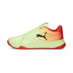 Chaussures de handball indoor puma accelerate pro ii - fast yellow / red blast / black - 40