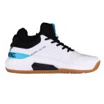 Chaussures de handball indoor salming recoil ultra mid - blanc / white - 44 2 / 3