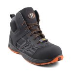 Chaussure haute neptune s3 - gaston mille - homme - cuir - embout de protection - semelle antiperforation ...