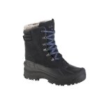 Chaussures dhiver cmp kinos wp pour homme en cuir noir à lacets - basse - plat Chaussures dhiver cmp kinos wp pour homme en cuir noir à lacets - basse - plat