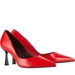 Chaussures - hogl - high heels 7 - 117706 4000 - rouge - cuir - talon aiguille