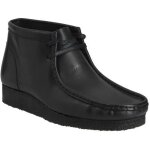 Chaussures homme - clarks originals - wallabee boot daim noir - collection 1964