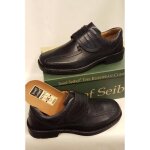 Chaussures homme - confortables et souples - cuir noir - largeur k - semelles amovibles