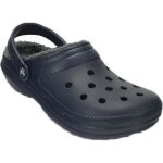Chaussures homme - crocs - classic lined clog - bleu - doublure douce et duvete - confortable