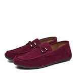 Chaussure homme en cuir meilleure qualité mode en daim mocassins homme chaussures occasionnelles appartements ... Chaussure homme en cuir meilleure qualité mode en daim mocassins homme chaussures occasionnelles appartements ...