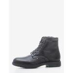 Chaussures pour hommes elevated leather lace - up tommy hilfiger noir