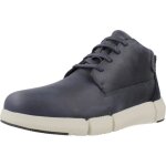 Chaussures homme - geox - u adacter h - cuir - bleu - doublure textile