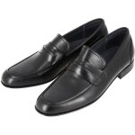 Chaussure homme mocassin richelieu de ville en cuir noir - marque - modèle - légèreté et confort Chaussure homme mocassin richelieu de ville en cuir noir - marque - modèle - légèreté et confort