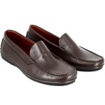 Chaussure homme mocassin de ville en cuir marron 06 Chaussure homme mocassin de ville en cuir marron 06