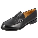 Chaussure homme mocassin de ville en cuir noir 150 Chaussure homme mocassin de ville en cuir noir 150