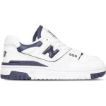 Chaussures homme new balance 550 blanc en cuir - lacets plats