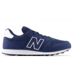 Chaussures homme new balance gm 500 - bleu - textile - lacets