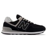 Chaussure homme new balance ml 574 - noir - lacets - tige textile