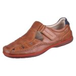Chaussures pour homme pikolinos marbella en cuir marron - lacets - talon plat 2cm